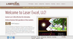 Desktop Screenshot of laserexcel.com